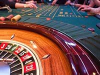 Las Vegas Casino themafeest in zaal in Delft